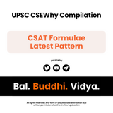 CSAT Exam formulae