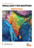 India Map for Mapping Practice | @CSEWhy