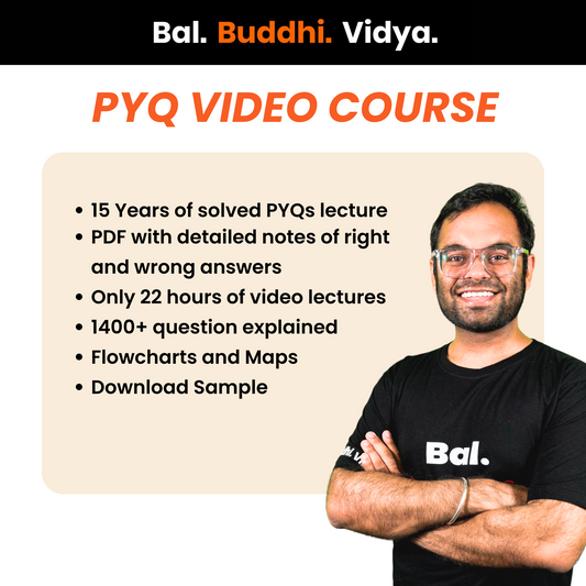 PYQ Video Course