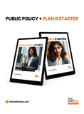 Public Policy course + PlanB Starter